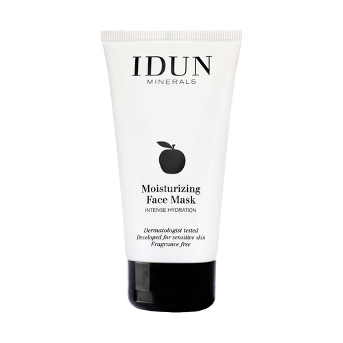 Idun Minerals Moisturizing Face Mask - Intensively Moisturizes And Restores Skin - Specially Formulated For Extra Dry And Sensitive Skin - For Luxuriously Softened Skin - Creamy Texture - 2.53 Oz