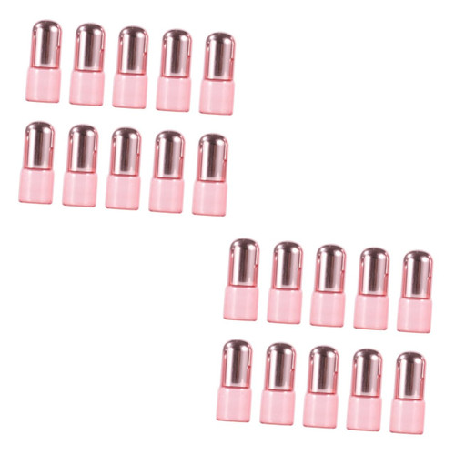 FOMIYES 20 pcs essential oil bottle travel perfume aroma diffuser mini perfume bottle refillable roller vial Glass Roll- on Bottles mini oil bottles glass roller bottle for essential oils