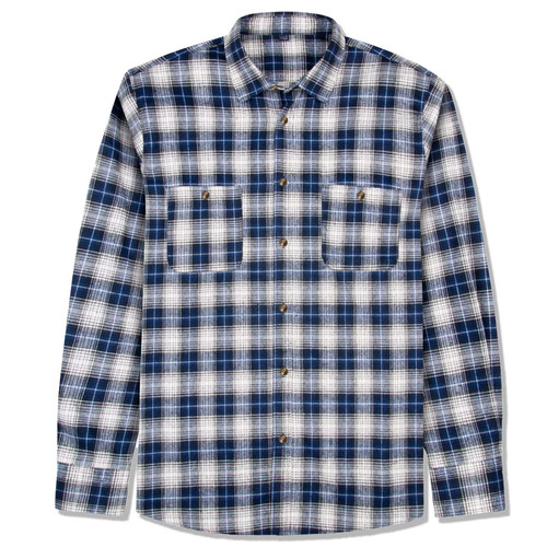 J.VER Men's Button Down Shirt Regular Fit Long Sleeve Plaid Flannel Casual Shirts Blue Small J.VER Men's Button Down Shirt Regular Fit Long Sleeve Plaid Flannel Casual Shirts Blue Small