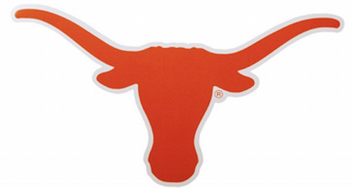 NCAA Texas Longhorns Car Magnet Logo (Large, 2 Pack)
