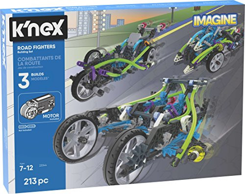K'NEX K'Nex Imagine Road Fighters Building Set 213Piece Ages 7+ Engineering Educational Toy Building Set (Amazon Exclusive) K'NEX K'Nex Imagine Road Fighters Building Set 213Piece Ages 7+ Engineering Educational Toy Building Set (Amazon Exclusive)