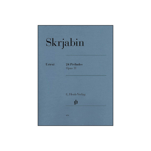 24 Preludes Op. 11 (English, French and German Edition) (Multilingual Edition) 24 Preludes Op. 11 (English, French and German Edition) (Multilingual Edition)