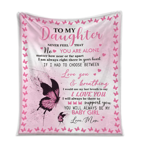OMJKLE Daughter Blanket from Mom, to My Daughter Blanket, Daughter Gift from Mom, Gifts for Daughter from Mom, Birthday Gifts for Daughter, Best Daughter Graduation Wedding Gifts, 50"x60" OMJKLE Daughter Blanket from Mom, to My Daughter Blanket, Daughter Gift from Mom, Gifts for Daughter from Mom, Birthday Gifts for Daughter, Best Daughter Graduation Wedding Gifts, 50"x60"