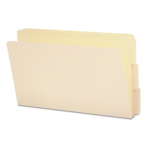Smead End Tab File Folder, Shelf-Master Reinforced 1/3-Cut Tab, Legal Size, Manila, 100 per Box (27134)