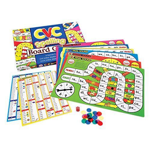 Didax Educational Resources CVC Spelling Board Game