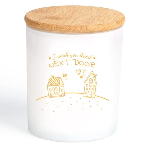 I Wish You Lived Next Door, Vanilla Scented Soy Candles, Best Friend Birthday Gifts - Thinking of You Gift, Long Distance Friendship, Besties Gifts, Missing You Gift I Wish You Lived Next Door, Vanilla Scented Soy Candles, Best Friend Birthday Gifts - Thinking of You Gift, Long Distance Friendship, Besties Gifts, Missing You Gift