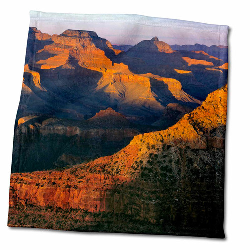 3dRose Arizona, Grand Canyon NP, Mesas at Sunset - US03 RER0009 - RIC... - Towels (twl-88047-3)