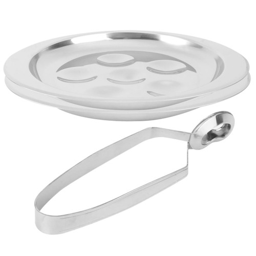 FUNOMOCYA 1 Set stainless steel snail pan stainless steel dishes escargot serving tray snail cooking dish escargot cooking dish Octopus Baking Tray snail plate oyster pan oyster sauce French