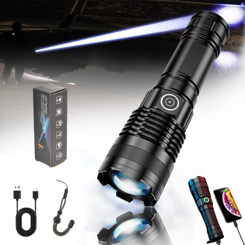 UBALDI Ailsion Flashlight, Ailsion S18 Flashlight, Ailsion Powerful Flashlight, Ailsion Bright Flashligh, Bright Flashlight Rechargeable, Outdoor Camping Light Bright Flashlight (Upgraded Version-A) UBALDI Ailsion Flashlight, Ailsion S18 Flashlight, Ailsion Powerful Flashlight, Ailsion Bright Flashligh, Bright Flashlight Rechargeable, Outdoor Camping Light Bright Flashlight (Upgraded Version-A)