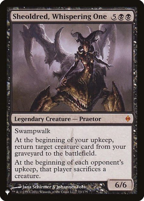 Magic: the Gathering - Sheoldred, Whispering One - The List