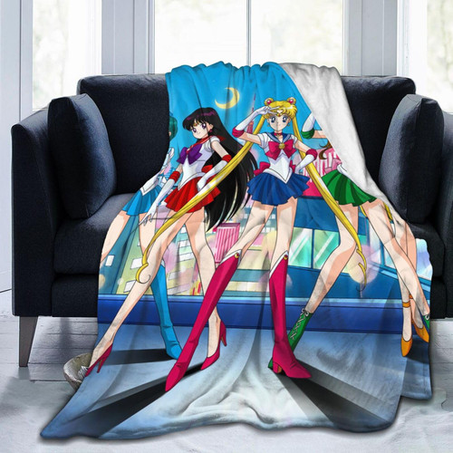 Cartoon Blanket Ultra Soft Throw Blanket for Bed Couch Living Room Bedroom Car 50"X40"