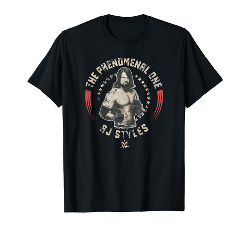 WWE The Phenomenal One AJ Styles Poster T-Shirt