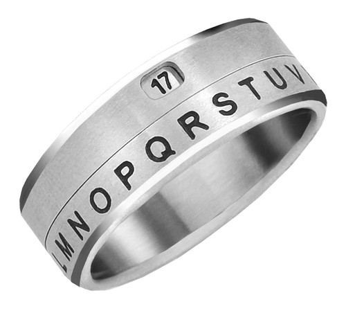 Retroworks Secret Decoder Ring - Authentic (USA 05, Silver)