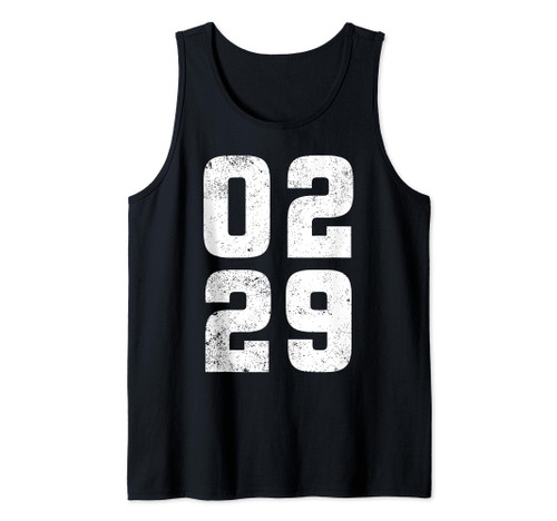Leap Year Birthday Feb 29 Leap Day February 29 Tank Top