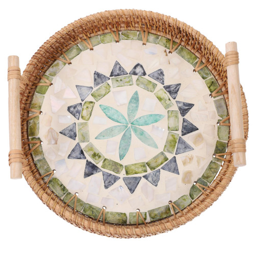 Luxshiny Rattan Tray Serving Tray Basket Rattan Fruit Tray Food Storage Tray Rattan Basket with Handle Round Bread Basket Rattan Food Basket Wicker Food Tray Fruit Basket Binaural Ceramics Luxshiny Rattan Tray Serving Tray Basket Rattan Fruit Tray Food Storage Tray Rattan Basket with Handle Round Bread Basket Rattan Food Basket Wicker Food Tray Fruit Basket Binaural Ceramics