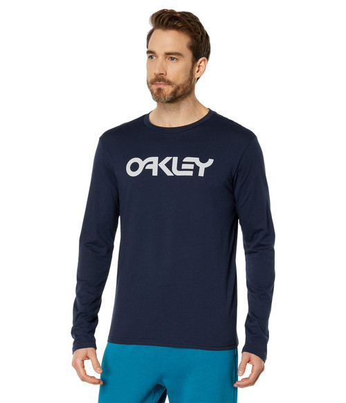 Oakley Men's Mark Ii Long Sleeve Tee 2.0, Fathom, Large