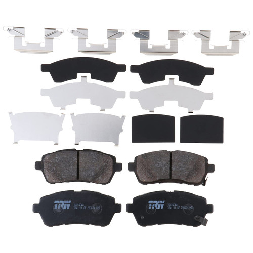TRW Pro TRH1454A Disc Brake Pad Set For Mazda 2 2011-2014, Front