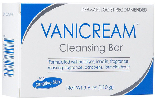 Vanicream Cleansing Bar 3.9 Oz (110 G) Pack of 4 by Vanicream