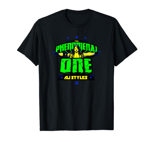 WWE AJ Styles The Phenomenal One Wrestling Poster T-Shirt