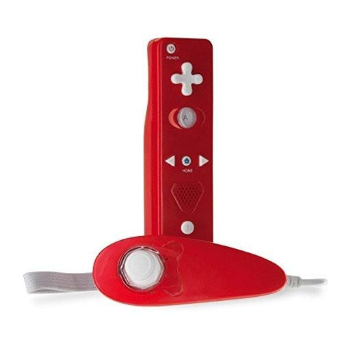 Tomee Wii U/ Wii Remote & Nunchuk Super + Pack - Red
