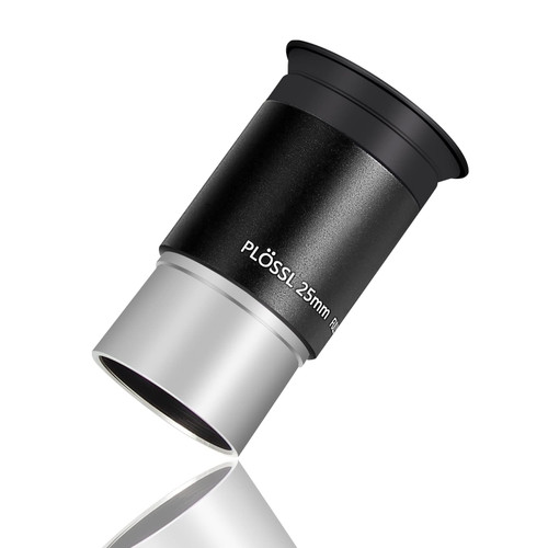 CelticBird Telescope 1.25'' Super Plossl Eyepiece 25mm 4-Element Plossl Design Threaded for Standard 1.25inch Astronomy Filters
