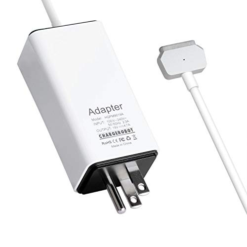 85W Charger for Apple MacBook Pro 15-inch T-tip Retina(Mid 2012 to Mid 2015), Replacement for Magsafe 2 Power Adapter