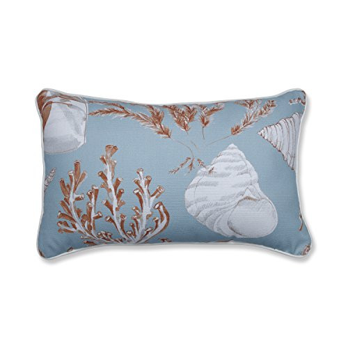 Pillow Perfect Cape Cod Reef Rectangular Throw Pillow, Blue