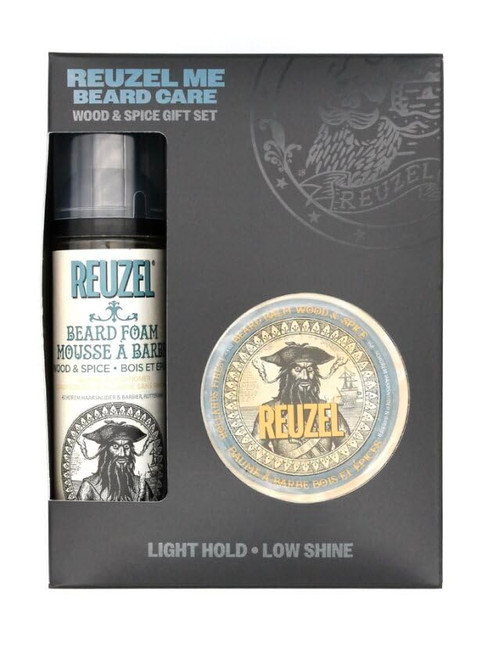 REUZEL Routine Beard Box Set - Wood & Spice