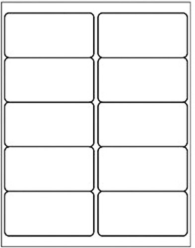 10 Up - Shipping Address Labels - 2" x 4" - 5000 Labels