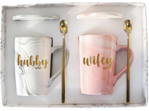Wifey and Hubby Coffee Mugs Set Hubby Wifey Mugs Hubby and Wifey Gifts Wifey and Hubby Gifts Mr Mrs Gifts Husband Wife Mugs Engagement Wedding Anniversary Valentines Day Gifts for Couple 14 Ounce Wifey and Hubby Coffee Mugs Set Hubby Wifey Mugs Hubby and Wifey Gifts Wifey and Hubby Gifts Mr Mrs Gifts Husband Wife Mugs Engagement Wedding Anniversary Valentines Day Gifts for Couple 14 Ounce