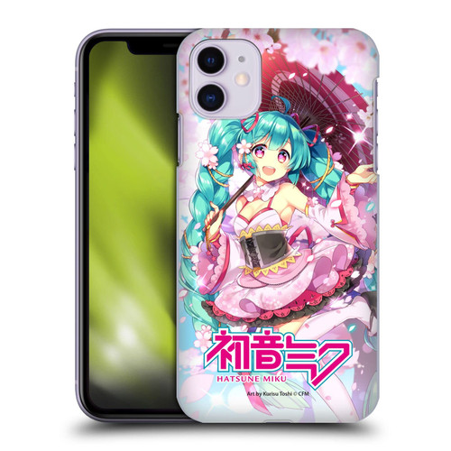 Head Case Designs Officially Licensed Hatsune Miku Sakura Graphics Hard Back Case Compatible with Apple iPhone 11