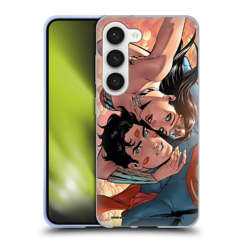 Head Case Designs Officially Licensed Wonder Woman DC Comics Superman #11 Comic Book Cover Soft Gel Case Compatible with Samsung Galaxy S23 5G