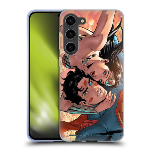 Head Case Designs Officially Licensed Wonder Woman DC Comics Superman #11 Comic Book Cover Soft Gel Case Compatible with Samsung Galaxy S23+ 5G