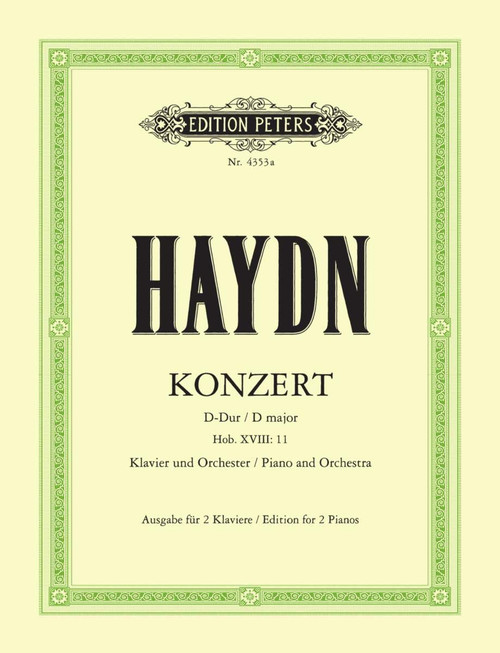 Haydn: Piano Concerto in D Major, Hob. XVIII:11 Haydn: Piano Concerto in D Major, Hob. XVIII:11