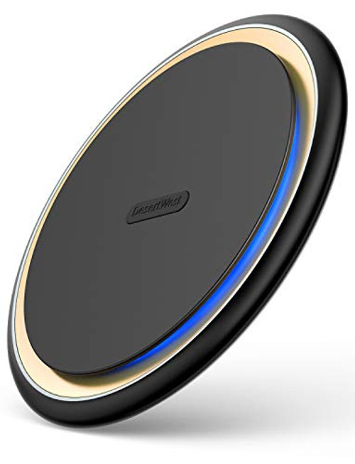 Wireless Charger, Desertwest 15W Qi-Certified Fast Wireless Charger, Wireless Charging Pad Compatible Samsung Galaxy S9/S8/LG V30+, More Qi-Enabled Phone Wireless Charger, Desertwest 15W Qi-Certified Fast Wireless Charger, Wireless Charging Pad Compatible Samsung Galaxy S9/S8/LG V30+, More Qi-Enabled Phone