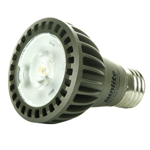 Sunlite PAR20/LED/7W/WW/D 7-watt 120-volt Medium Base LED PAR20 Lamp, Warm White