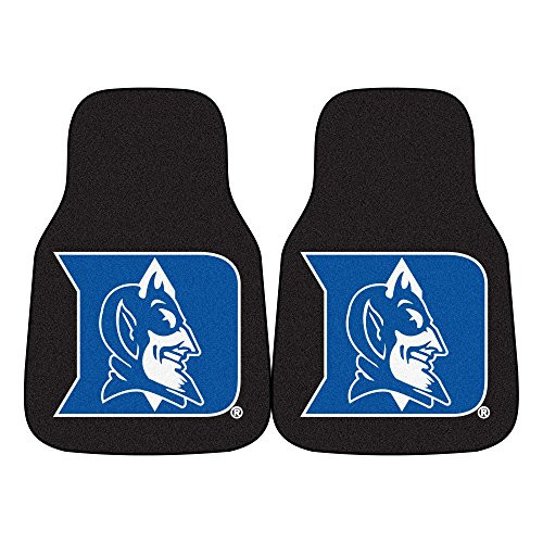 FANMATS NCAA Duke University Blue Devils Nylon Face Carpet Car Mat FANMATS NCAA Duke University Blue Devils Nylon Face Carpet Car Mat
