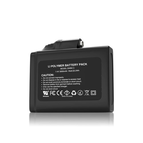 LONHEO 7.4v Battery Pack 3000mah Rechargeable Battery for Heated Jacket,li Polymer Battery 7.4v for Heated Underwear, 7.4v li-ion Battery for Heated Gloves Heated Clothes(3000mAh)