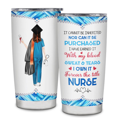 LJWJWLJW Nurse Gifts for Women,Nurse Student Graduation Gifts,Nurses Gifts for Graduation,Nursing School Practitioner Gifts,Nurse Graduation Gift Ideas Stainless Steel 20Oz
