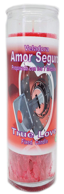 Indio Products True Love Candle (Amor Seguro)-Spiritual Magick Spell Esoteric Palm Wax Candle Indio Products True Love Candle (Amor Seguro)-Spiritual Magick Spell Esoteric Palm Wax Candle