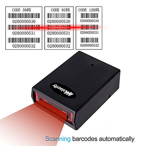 Embedded Mini USB Automatic Barcode Scanner Scan Engine,alacrity Laser Fixed Mount Barcode Reader Module Scanner Portable Bar Code Scanner