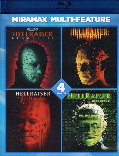 Hellraiser: Bloodline / Hellraiser: Inferno / Hellraiser: Hellseeker / Hellraiser: Hellworld (Multi-Feature)