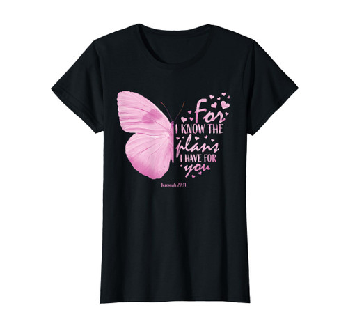 Jeremiah 29:11 Scripture Verses Worship Religious Christian T-Shirt