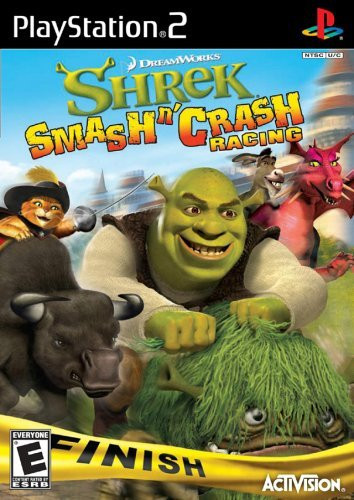 Shrek Smash 'N' Crash Racing - PlayStation 2 (Renewed)