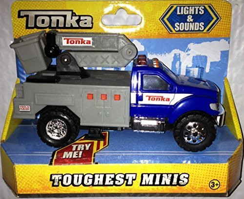 Tonka Toughest Minis Lights and Sounds Cherry Picker by Tonka