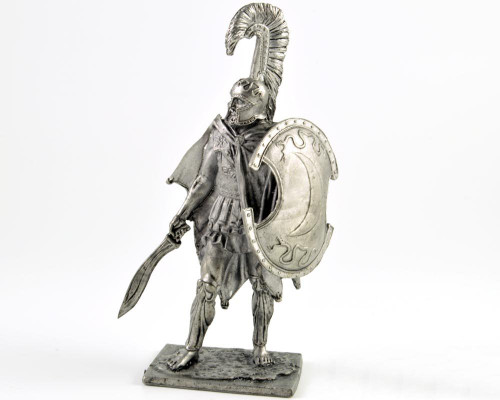 Macedonian, 5th century BC metal sculpture. Collection 54mm (scale 1/32) miniature figurine. Tin toy soldiers Macedonian, 5th century BC metal sculpture. Collection 54mm (scale 1/32) miniature figurine. Tin toy soldiers