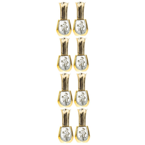 FOMIYES 8 pcs perfume bottle terrarium tank toiletry travel containers terrarium container crystal perfume holder mist spray bottle refillable cosmetic container Glass refillable bottle