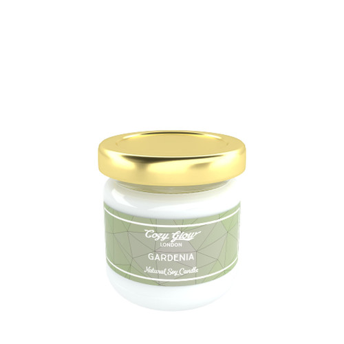 Cozy Glow Gardenia Mini Soy Candle
