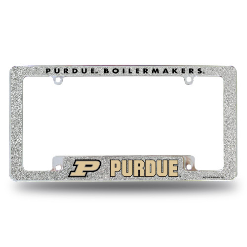 Rico Industries NCAA Purdue Boilermakers Chrome All Over Automotive Bling License Plate Frame 12' x 6' Chrome All Over Automotive Bling License Plate Frame Design for Car/Truck/SUV Rico Industries NCAA Purdue Boilermakers Chrome All Over Automotive Bling License Plate Frame 12' x 6' Chrome All Over Automotive Bling License Plate Frame Design for Car/Truck/SUV