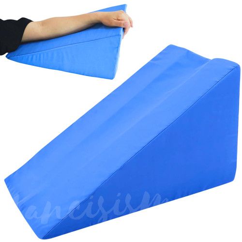 Lancisism Arm Elevation Pillow for Broken Arm Rest, Soft Arm Therapy Wedge Pillow for Sleeping Leg Support with Removable Pillow Case, Medical Pillow Post Surgery Elevated Surgical Wedge